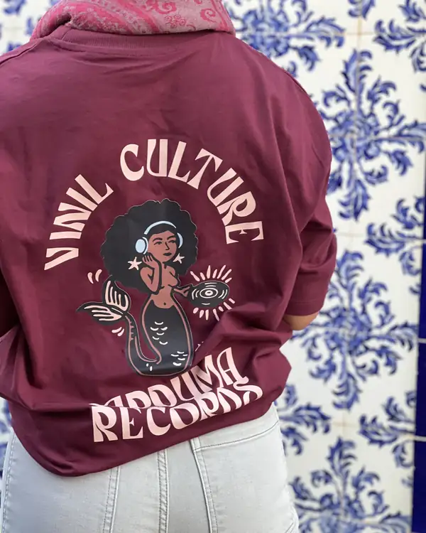Hoodie with mermaid graphic for Carduma Records